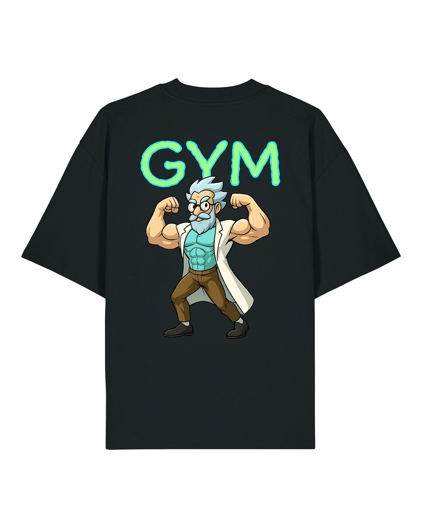 Gym (Back Print) Oversized Shirt / GhostGym Athletics