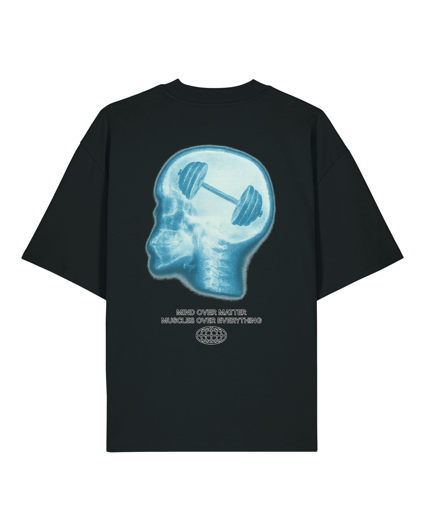 Mind Over (Back Print) Oversized Shirt / GhostGym Athletics