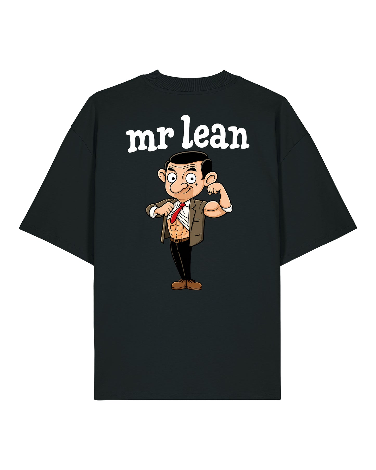 mr lean (Back Print) Oversized Shirt / GhostGym Athletics