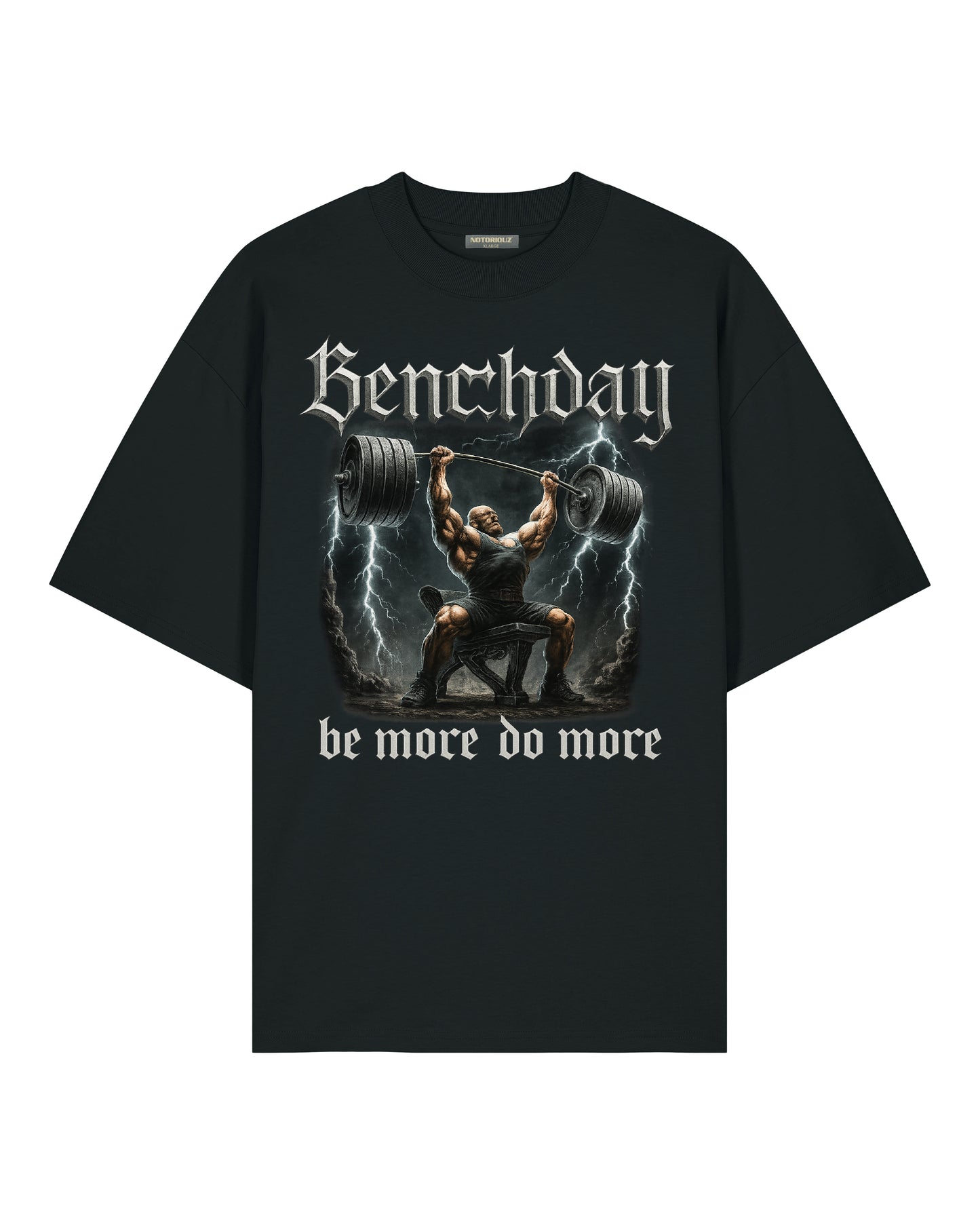 Benchday Oversized Shirt / GhostGym Athletics