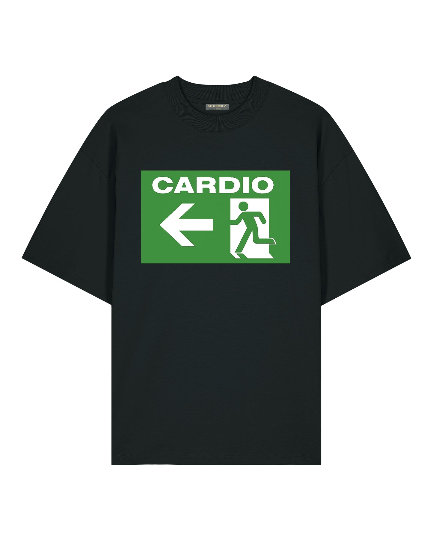 Cardio Exit Oversized Shirt / GhostGym Athletics