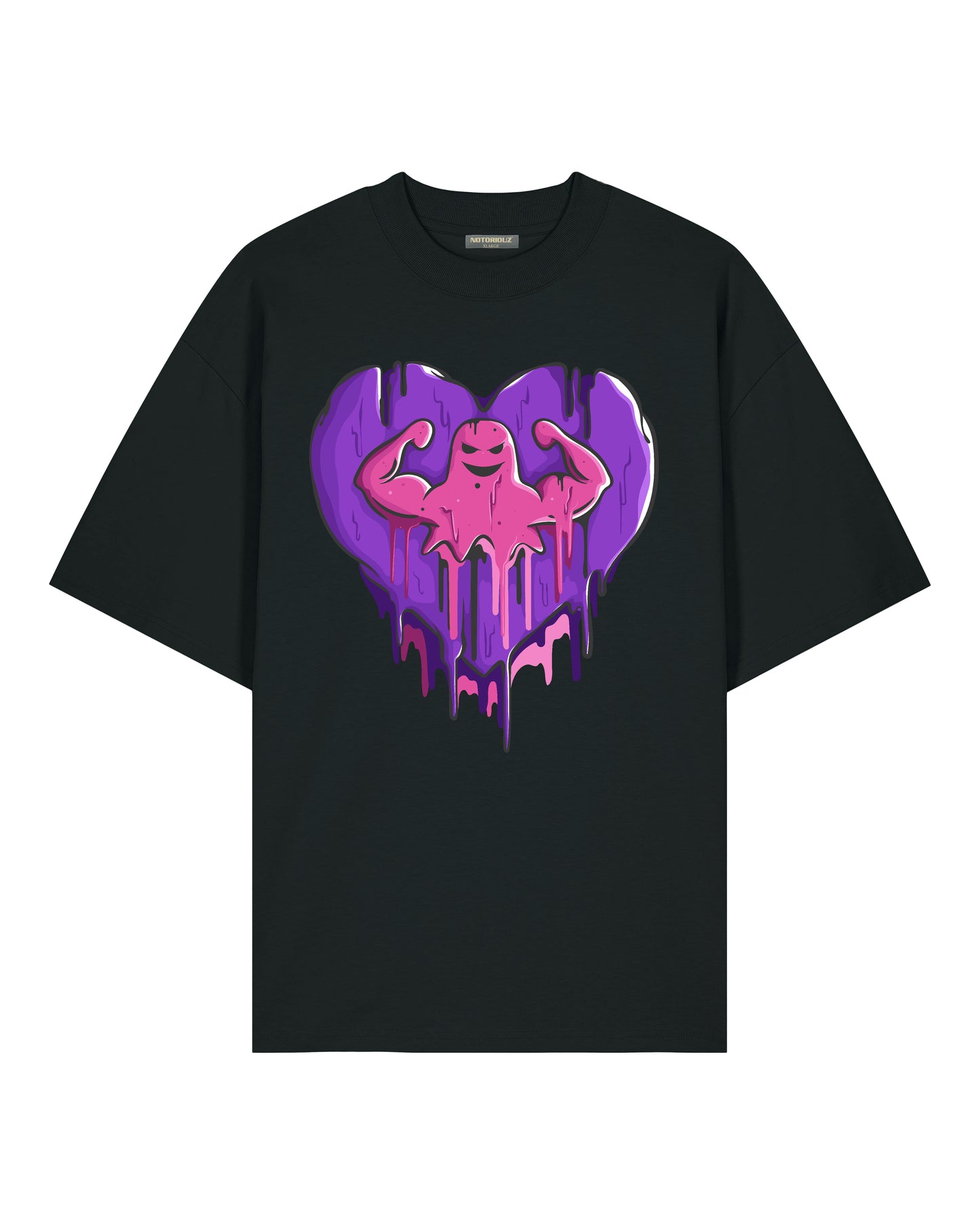 Geist Herz Oversized Shirt / GhostGym Athletics