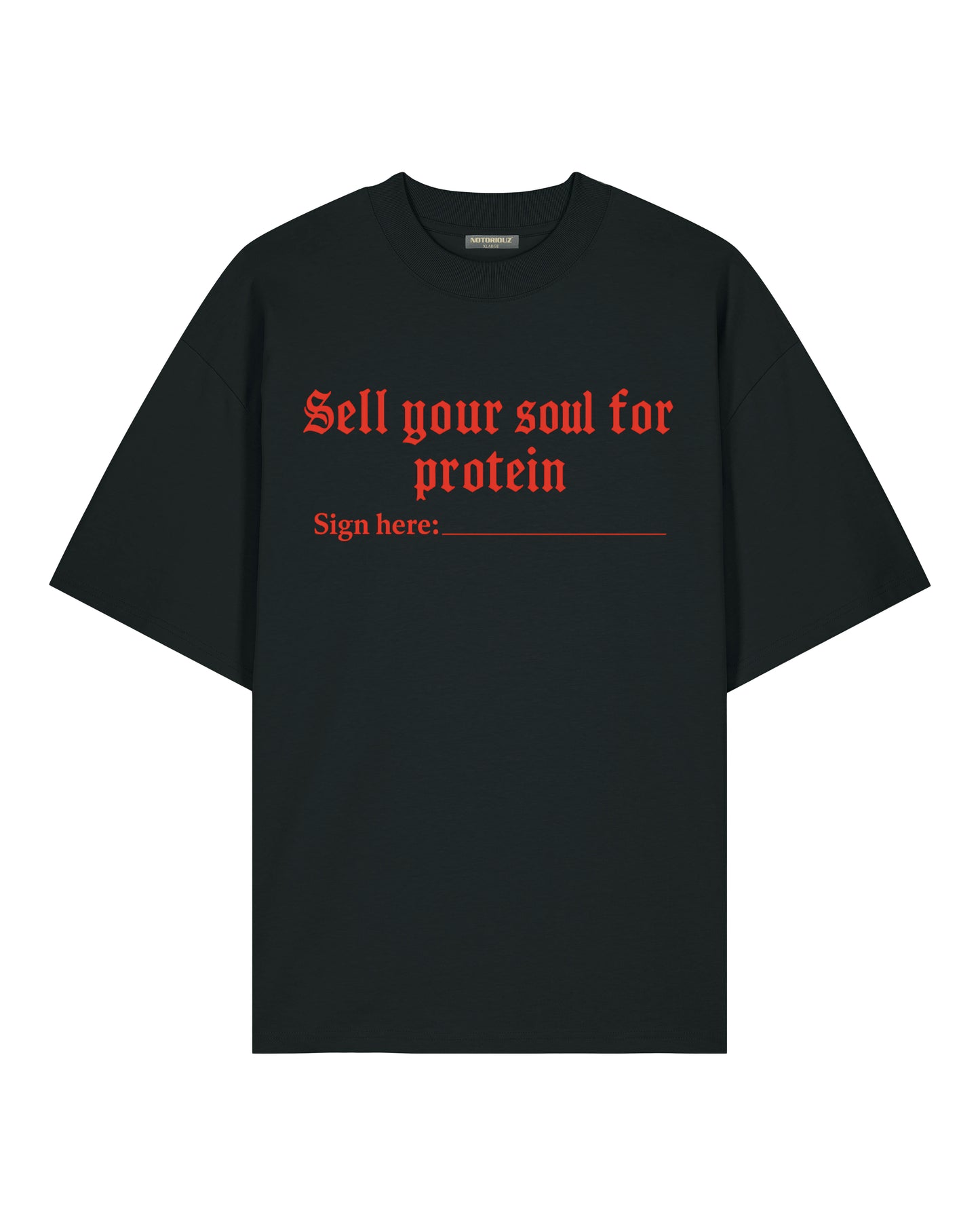 Sell your soul for protein Oversized Shirt / GhostGym Athletics