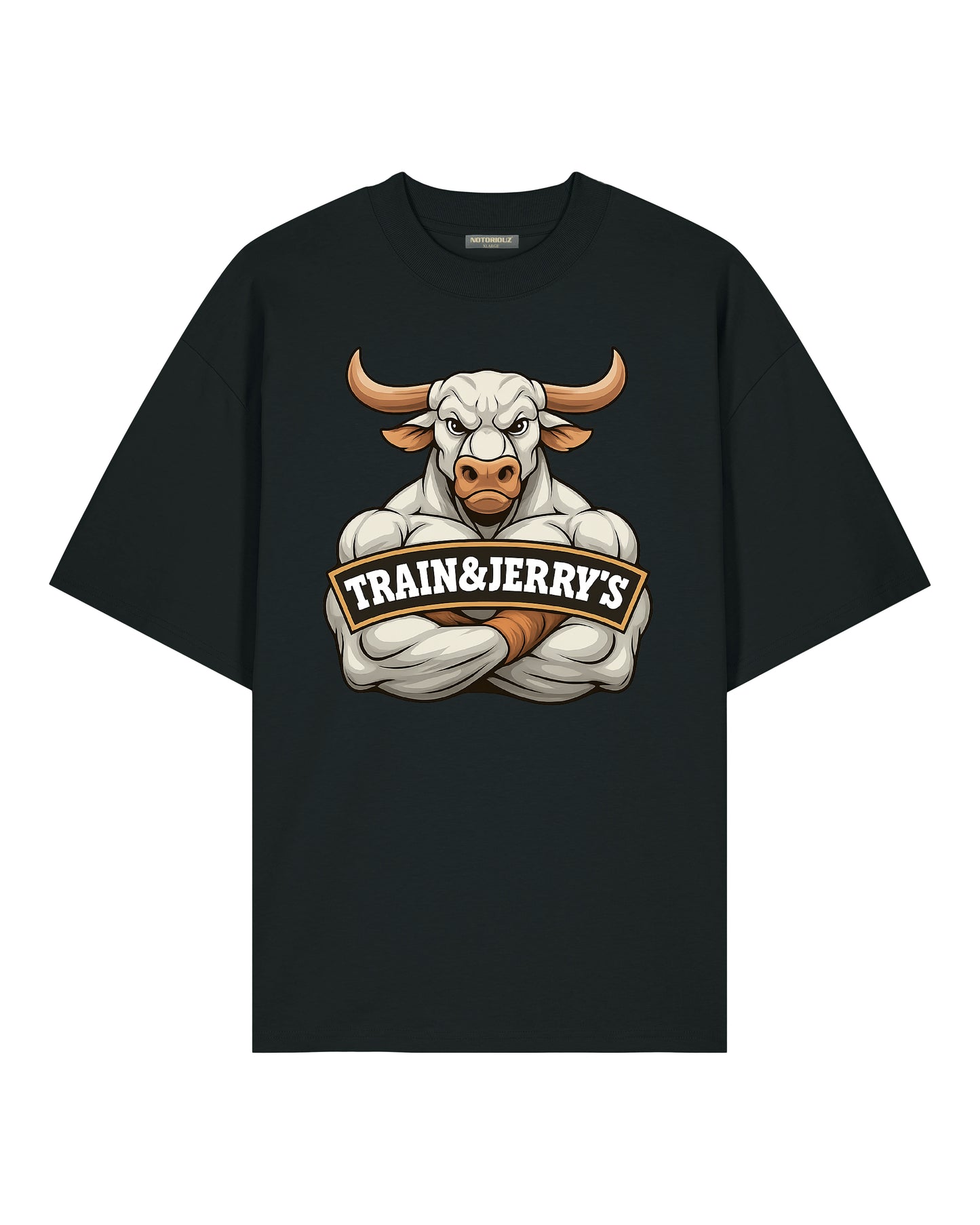 Train & Jerry´s Oversized Shirt / GhostGym Athletics
