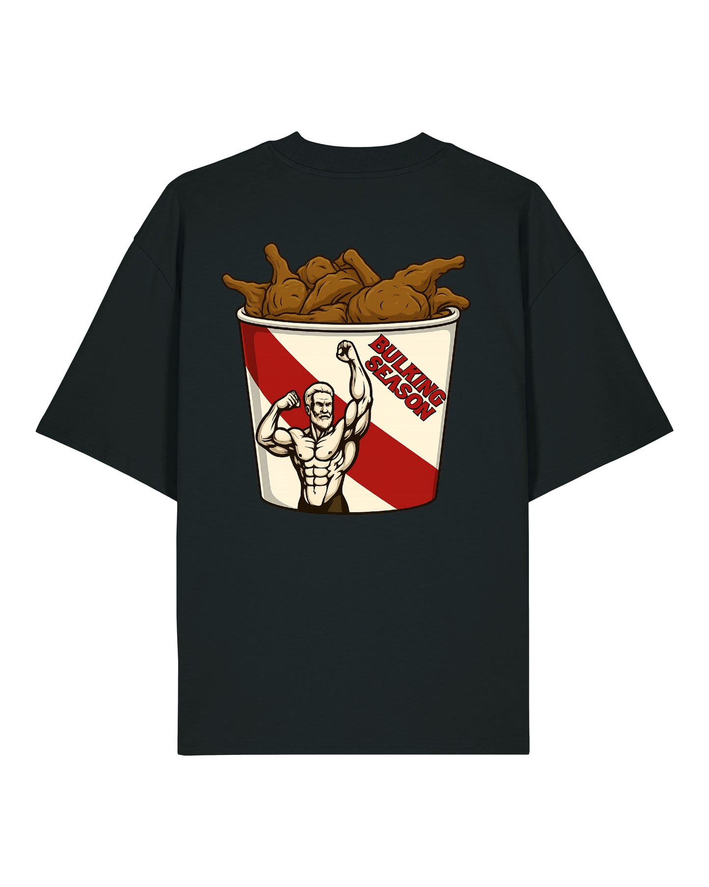 KFC (Back Print) Oversized Shirt / GhostGym Athletics