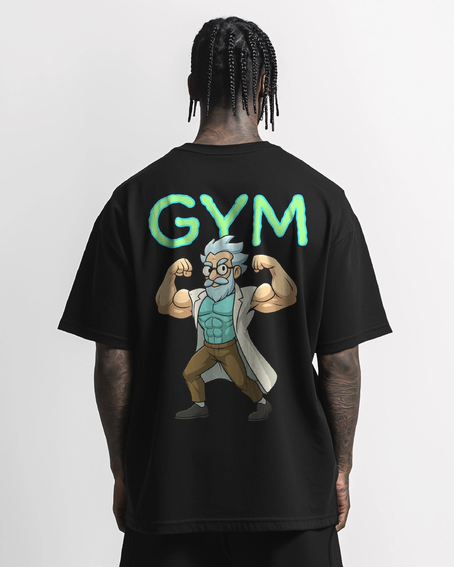 Gym (Back Print) Oversized Shirt / GhostGym Athletics