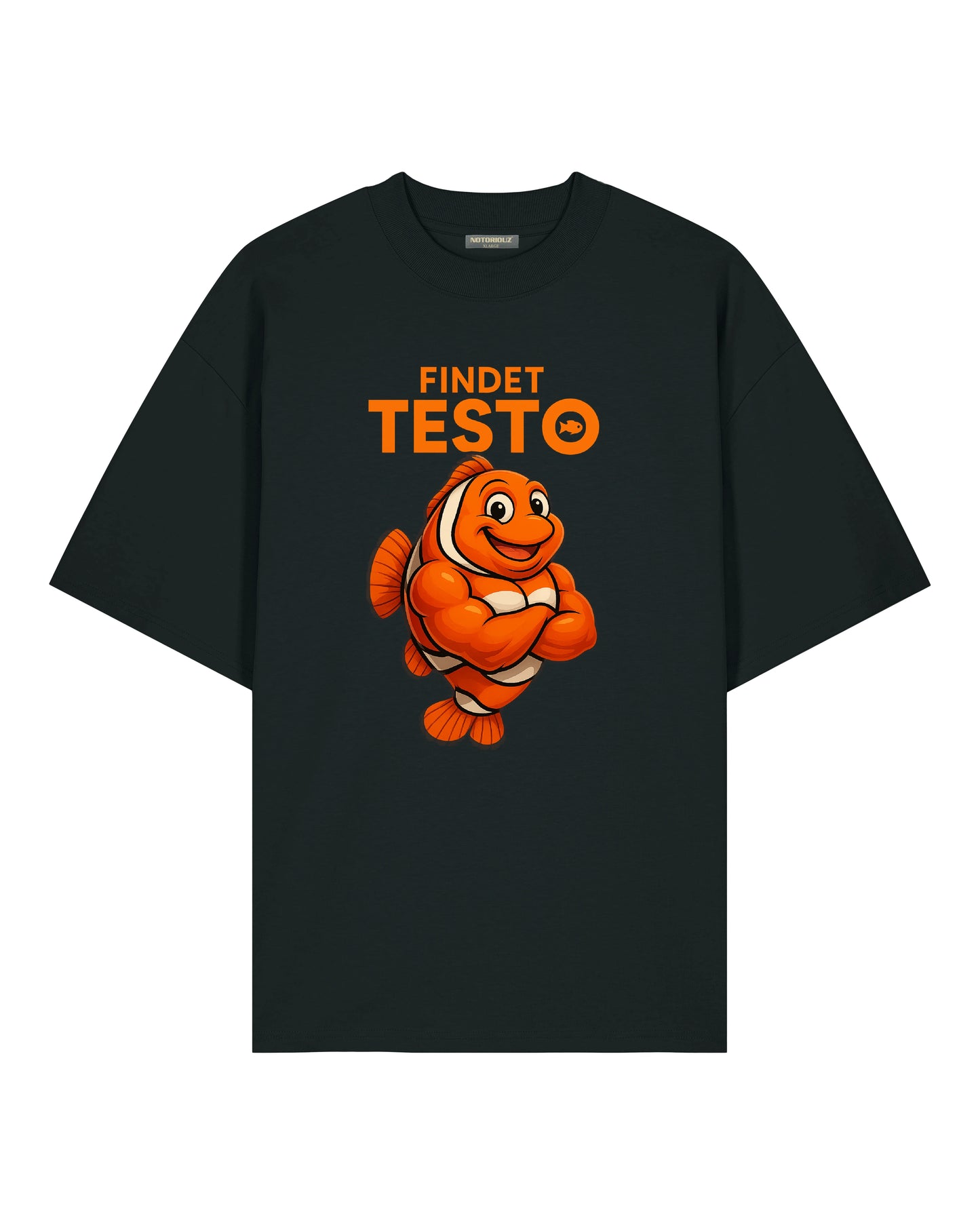 Findet Testo Oversized Shirt / GhostGym Athletics