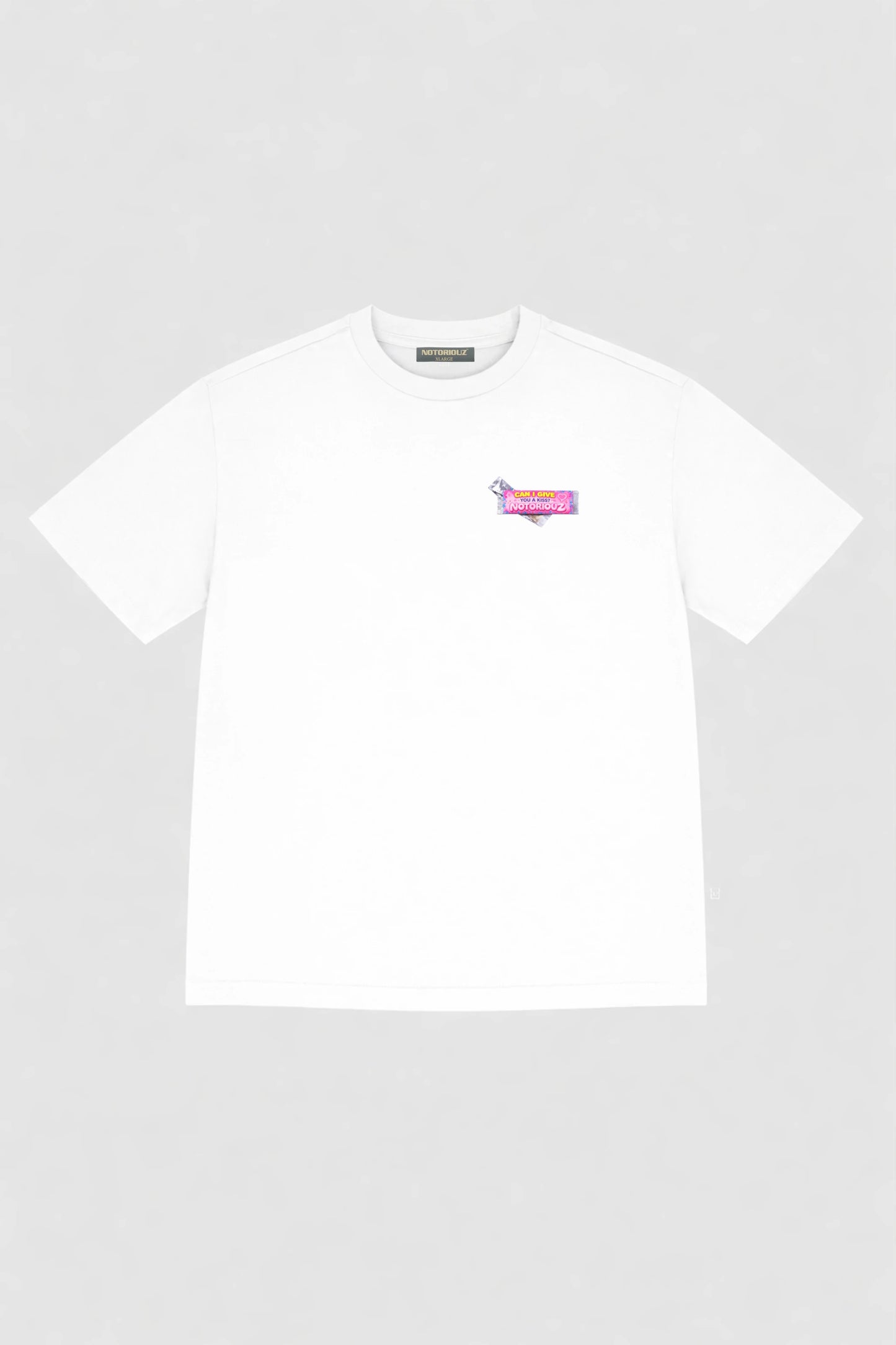 NTRZ BUBBLEGUM TEE WHITE