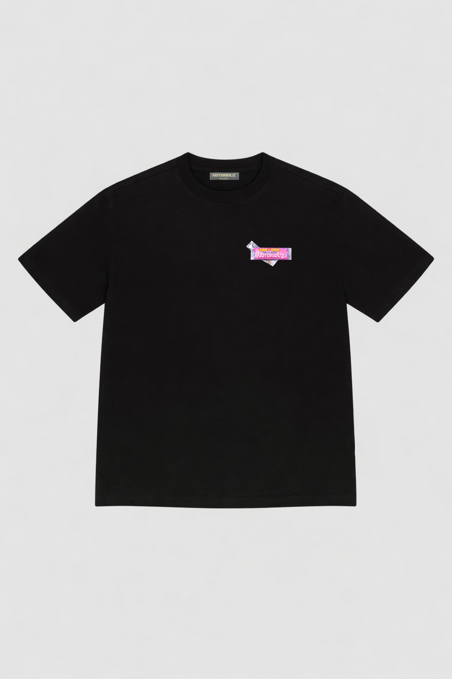 NTRZ BUBBLEGUM TEE BLACK