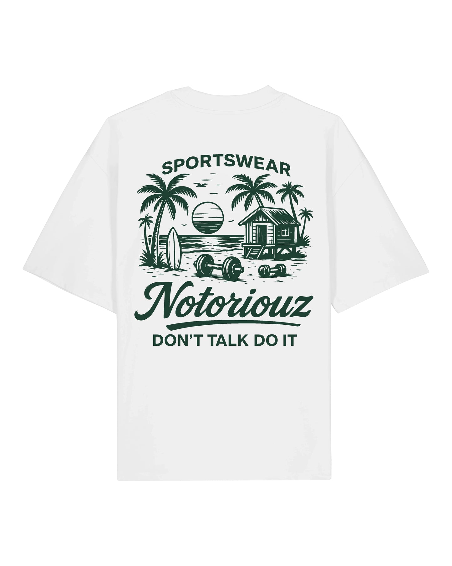 Beach Oversized Tee Summer 25