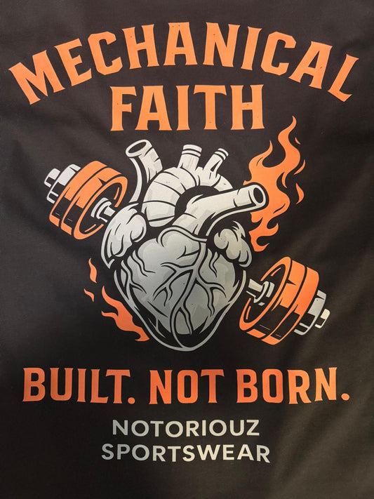 Mechanical Faith Oversized T-Shirt – IRON GENESIS | Notoriouz Sportswear