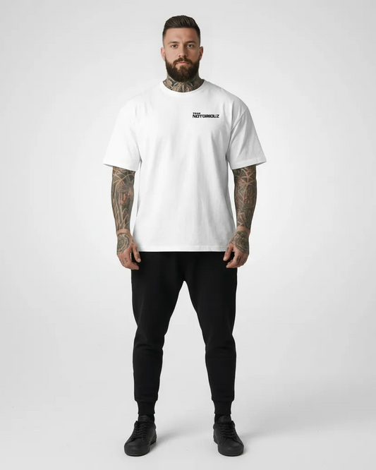 LOGO OVERSIZED TEE WHITE