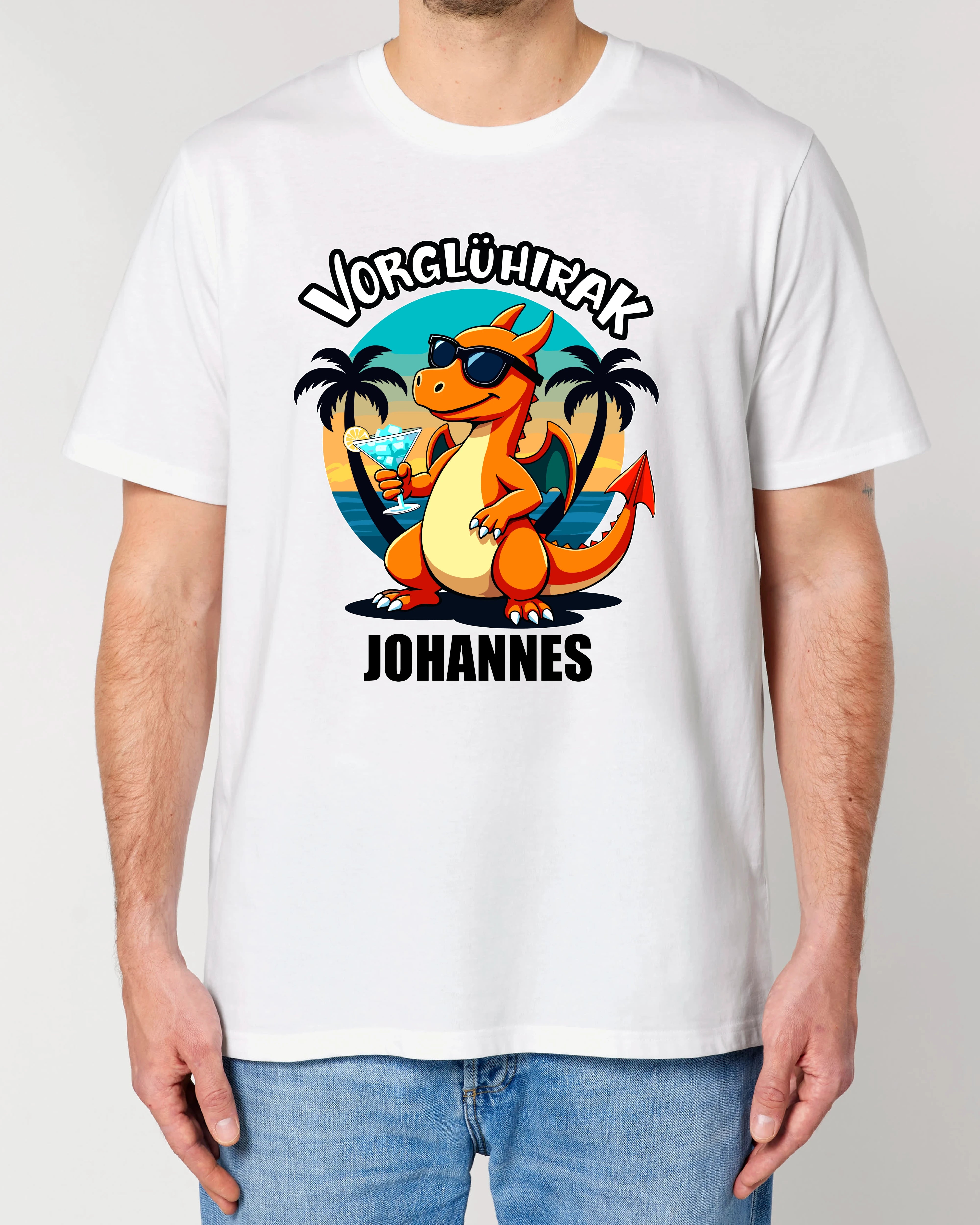Lustiges JGA Shirt Vorglühirak personalisierbar | Teeflix