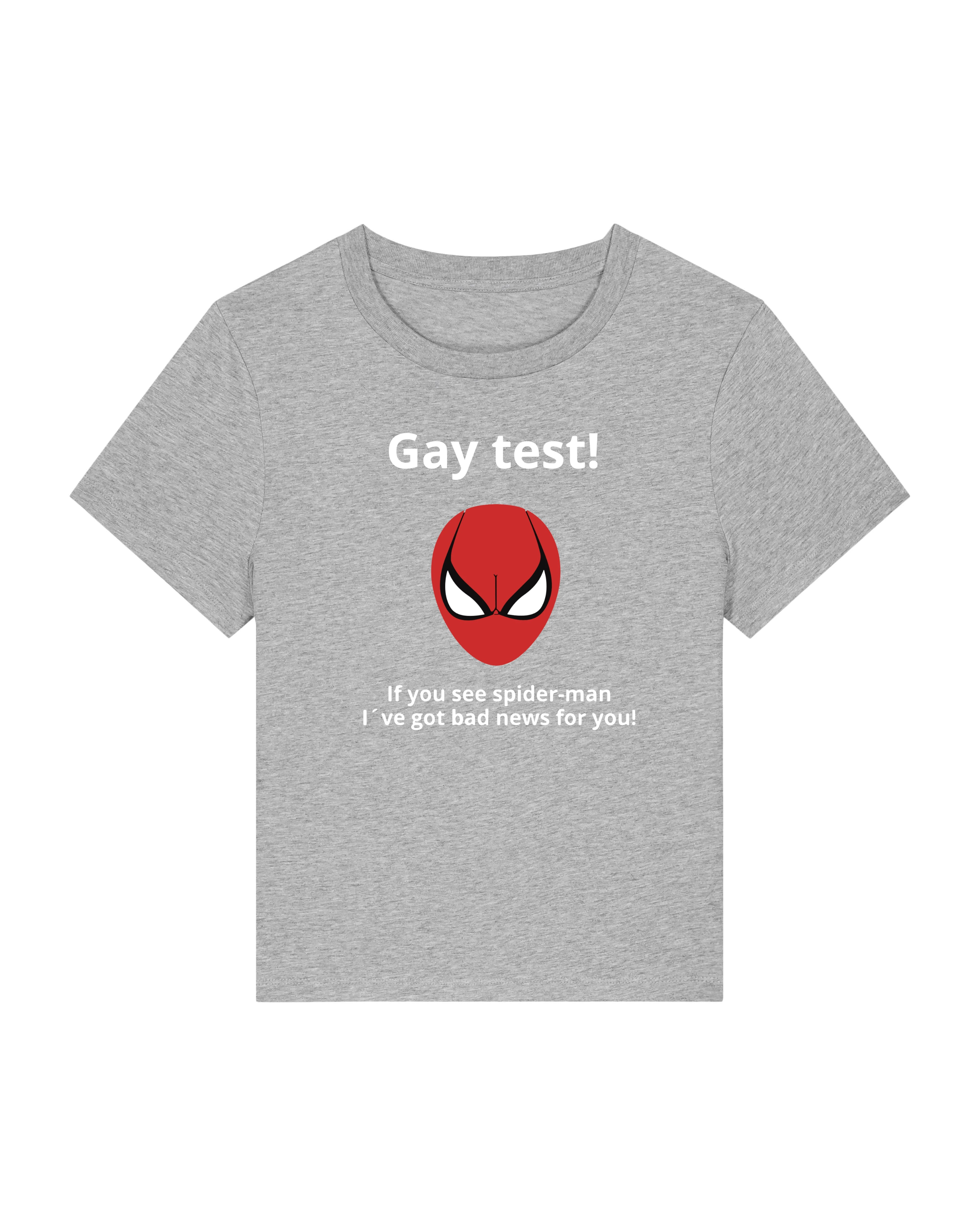 Gay Test Shirt Damen – Lustiges Spider Design | Teeflix