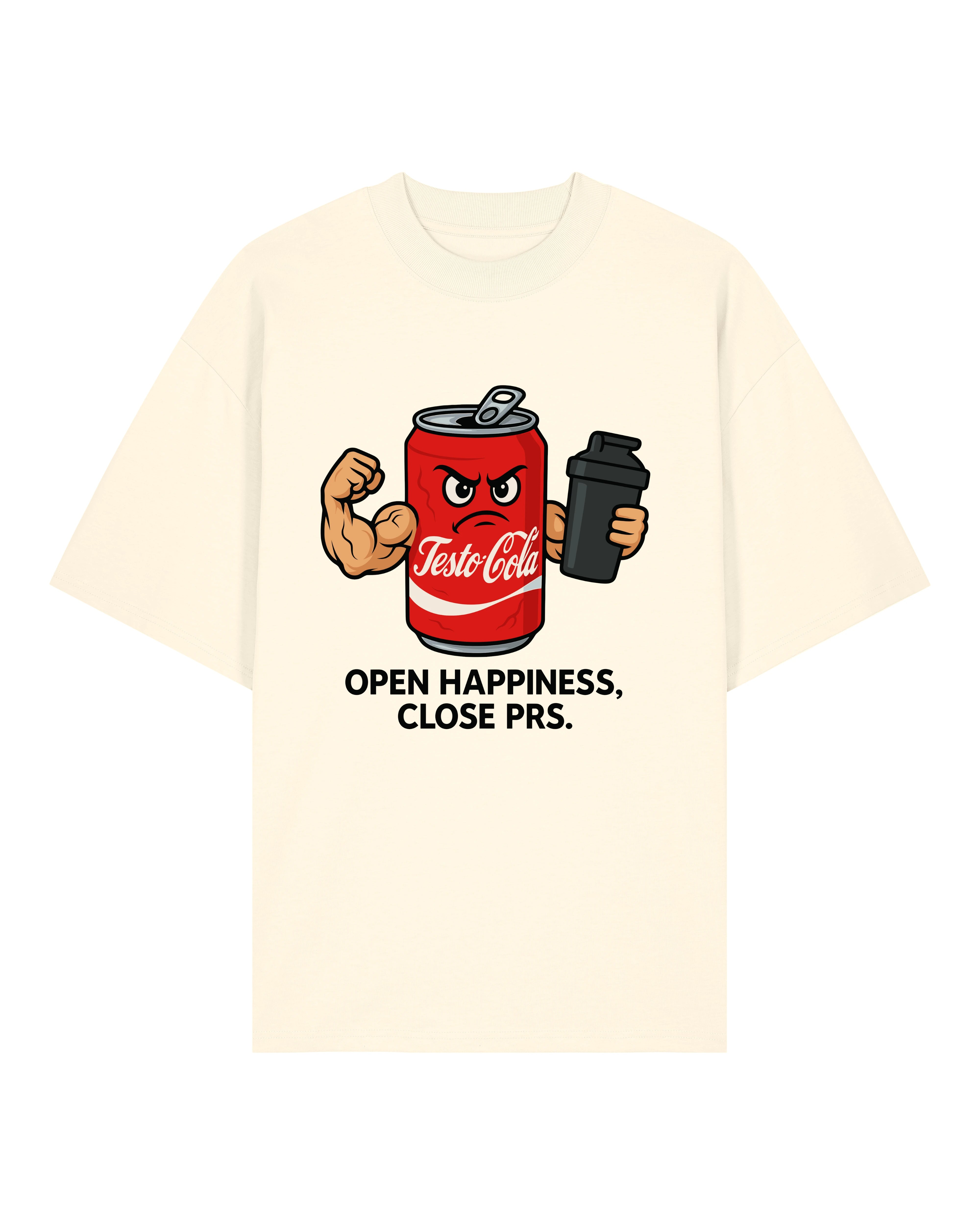 Testo Cola Oversized Pumpcover Shirt | GhostGym