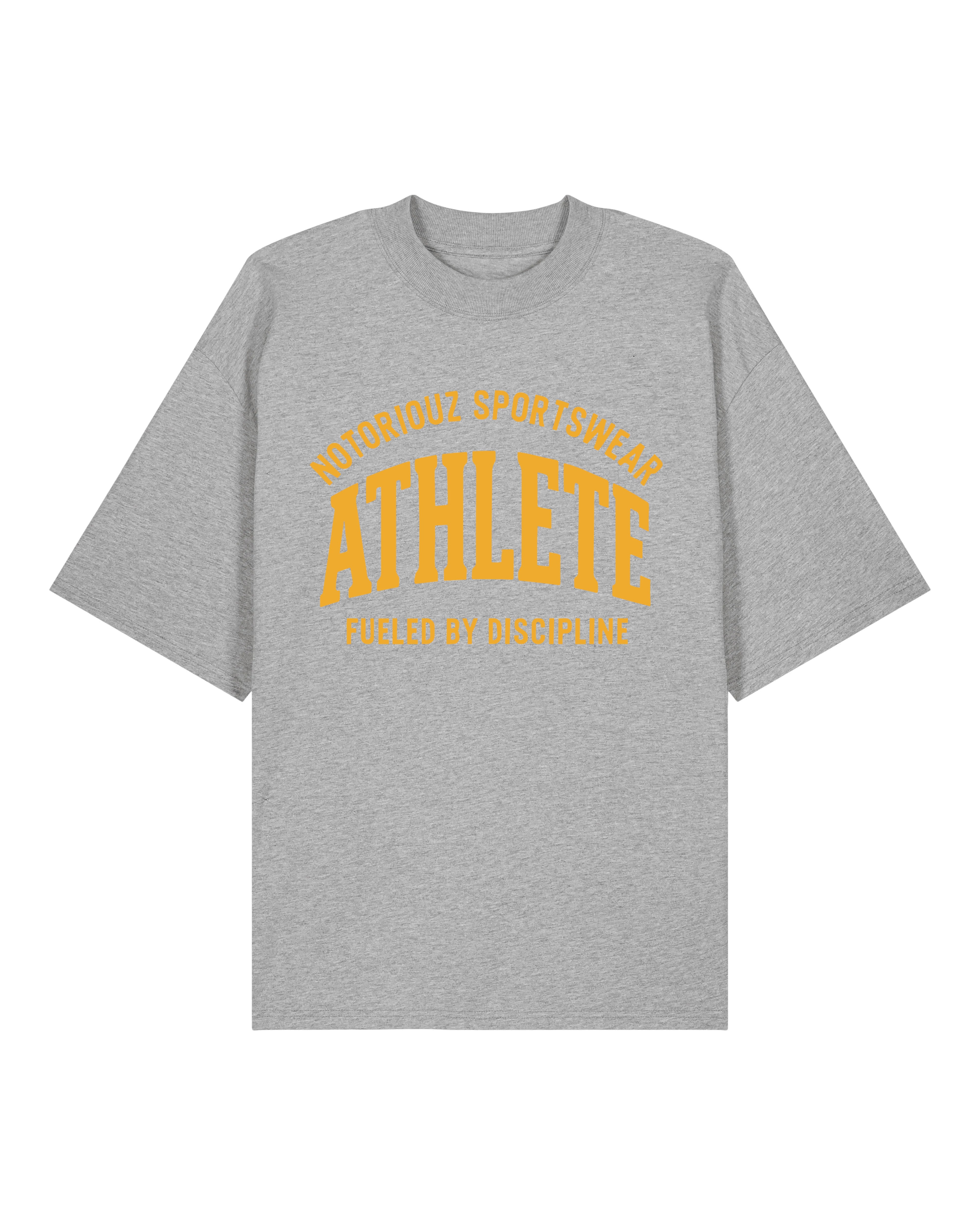 ATHLETE Oversized T-Shirt – Fueled by Discipline | Notoriouz Sportswear