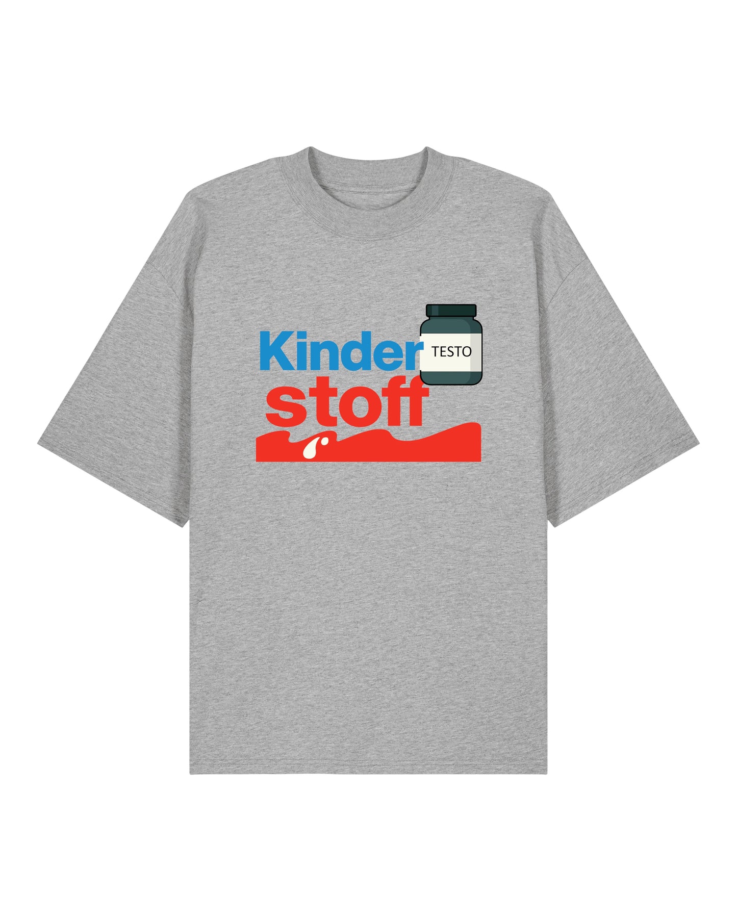 Kinderstoff Pumpcover Oversized Shirt | GhostGym