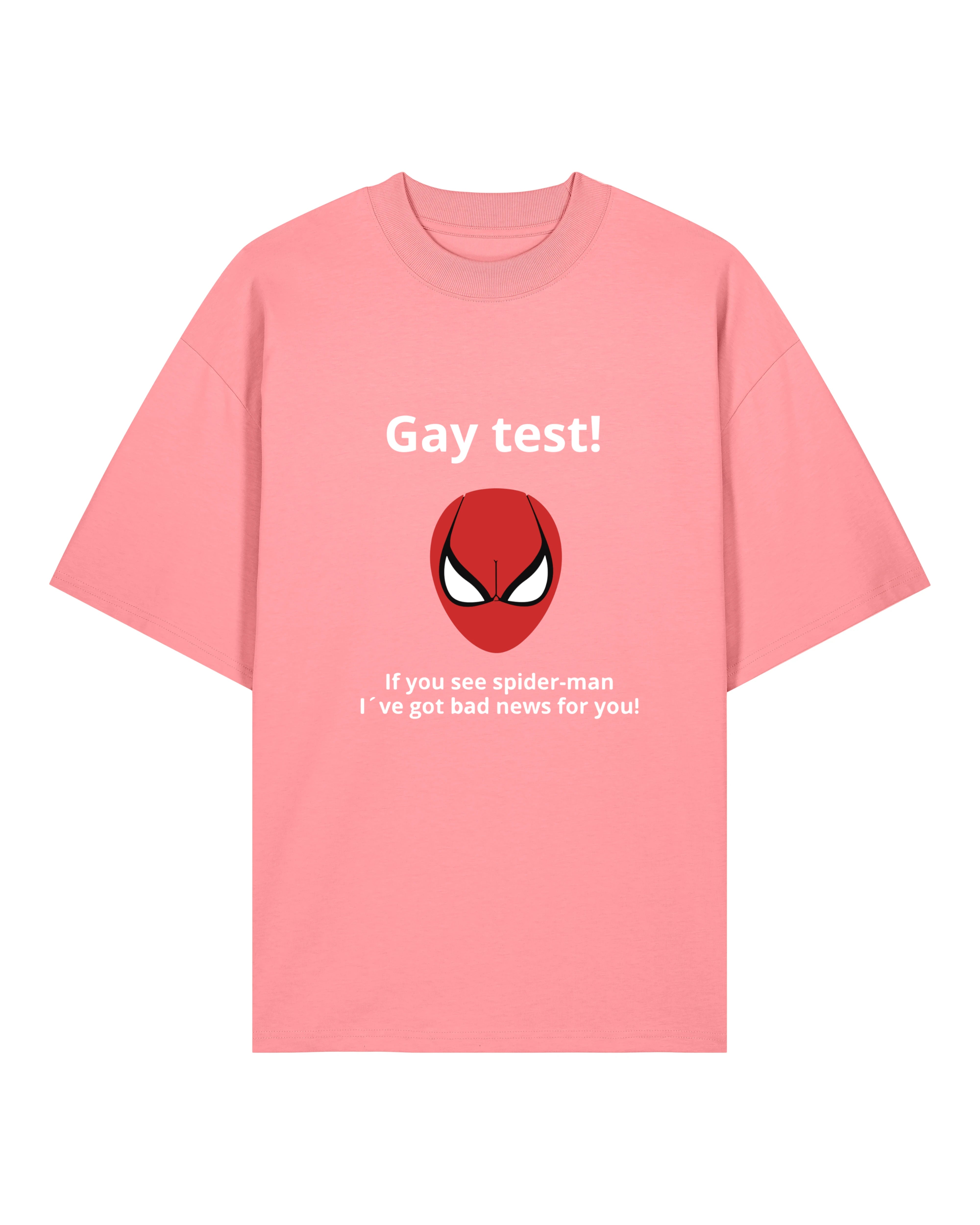 Gay Test Oversized Shirt – Lustiges Shirt Unisex | Teeflix