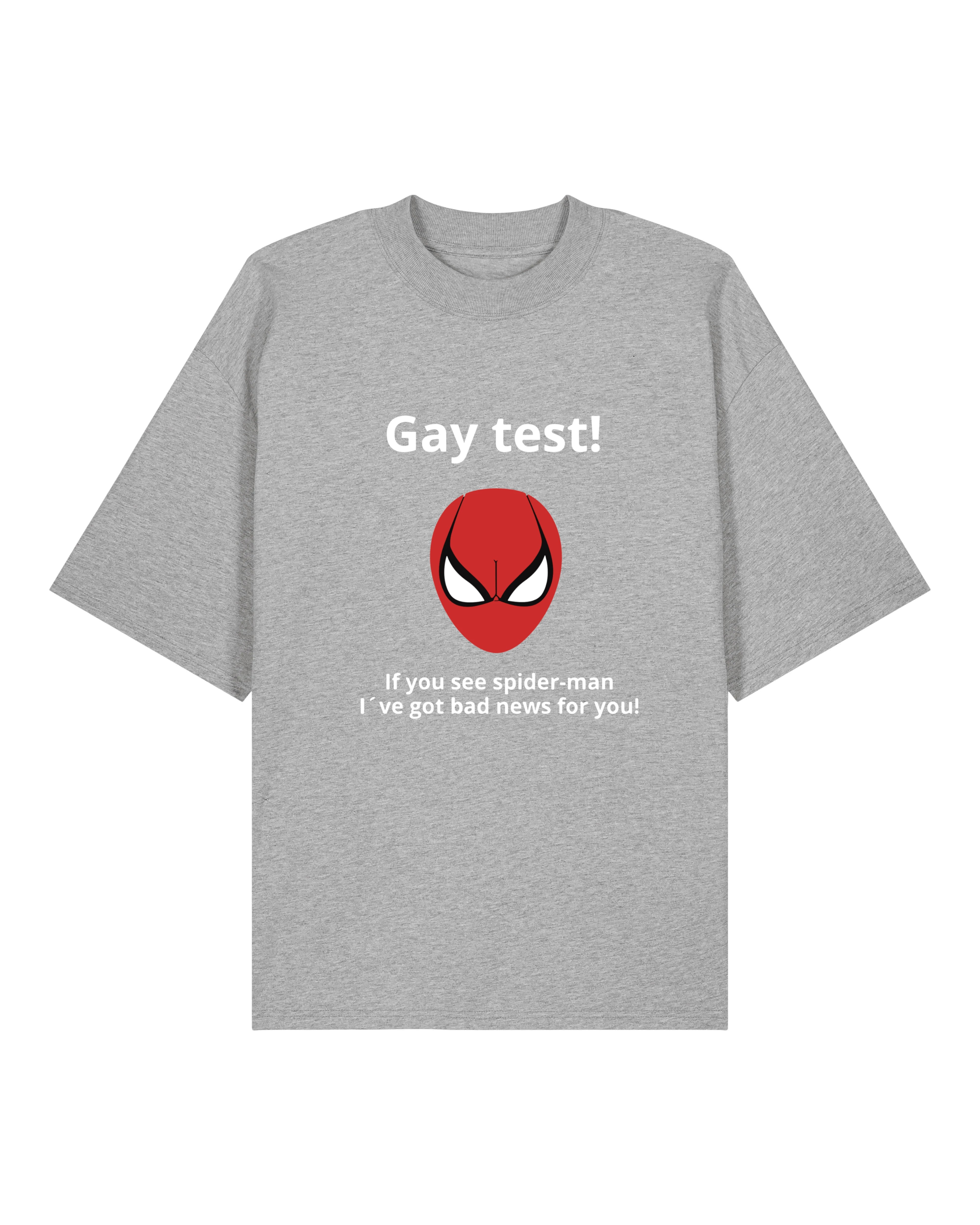 Gay Test Oversized Shirt – Lustiges Shirt Unisex | Teeflix
