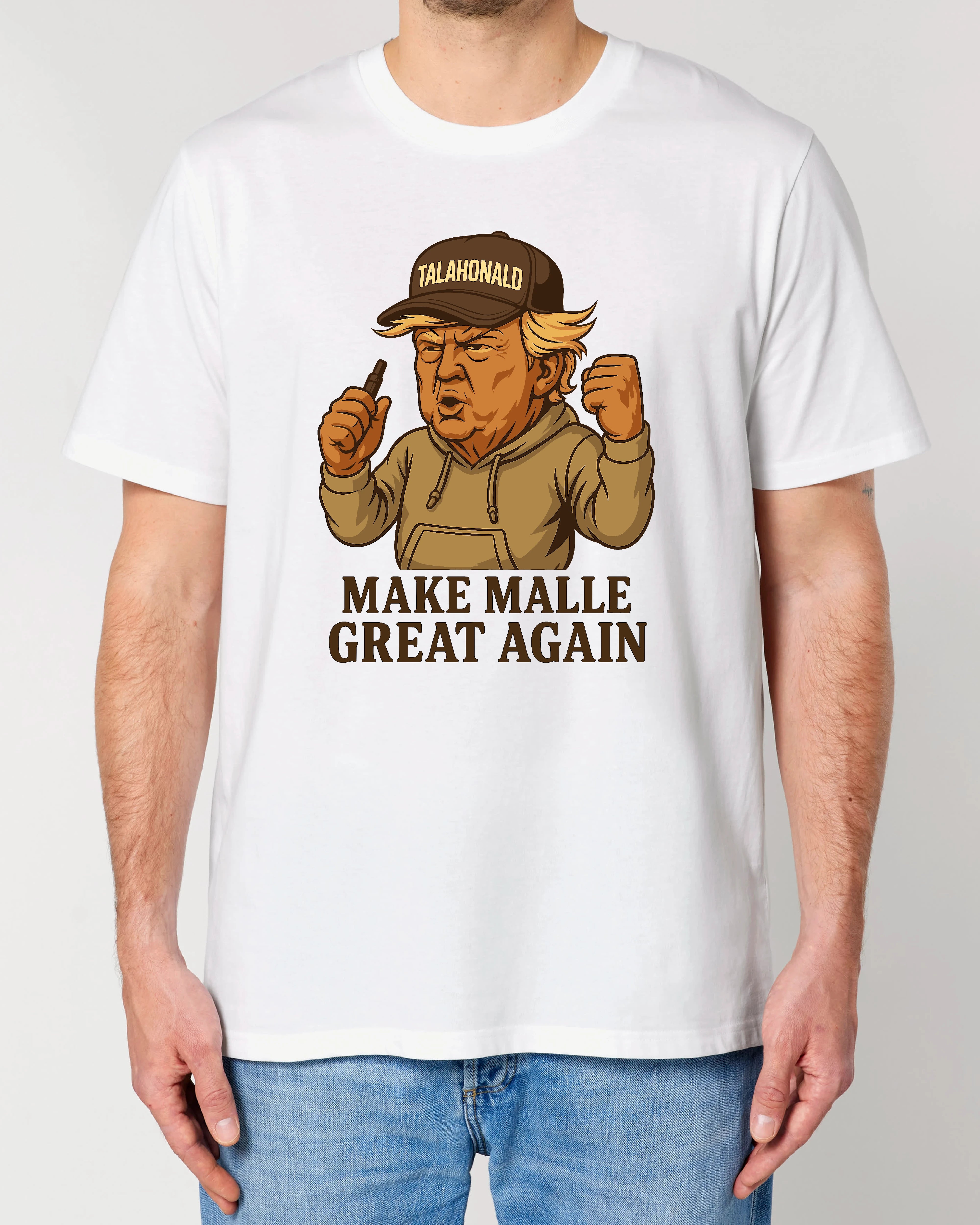malle, party shirt, funshirt, make malle great again, urlaub tshirt, mallorca shirt, witziges shirt, junggesellenabschied, jga, herren t-shirt, humor tshirt, talahonald, parody shirt