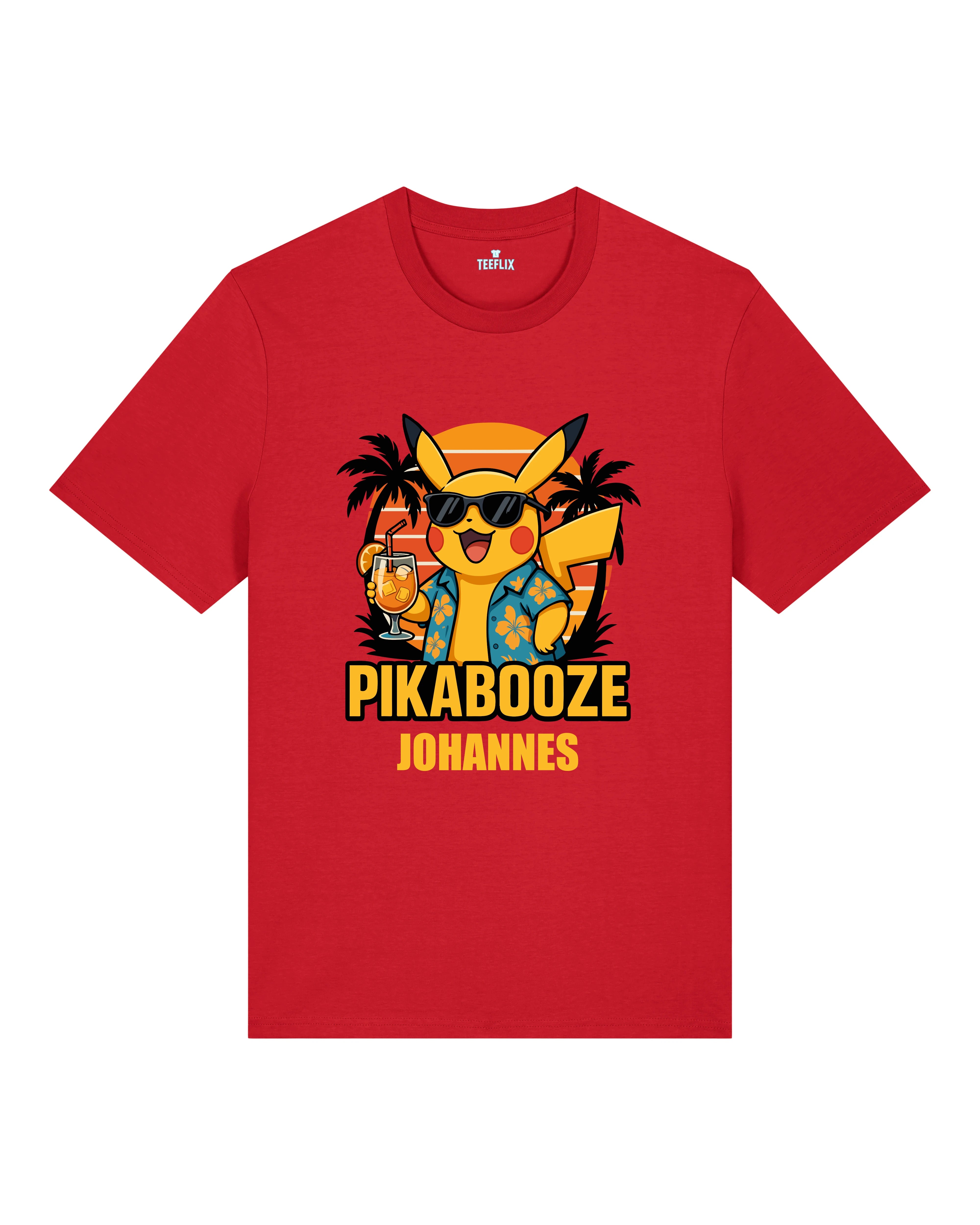 Lustiges JGA Shirt Pikabooze personalisierbar | Teeflix