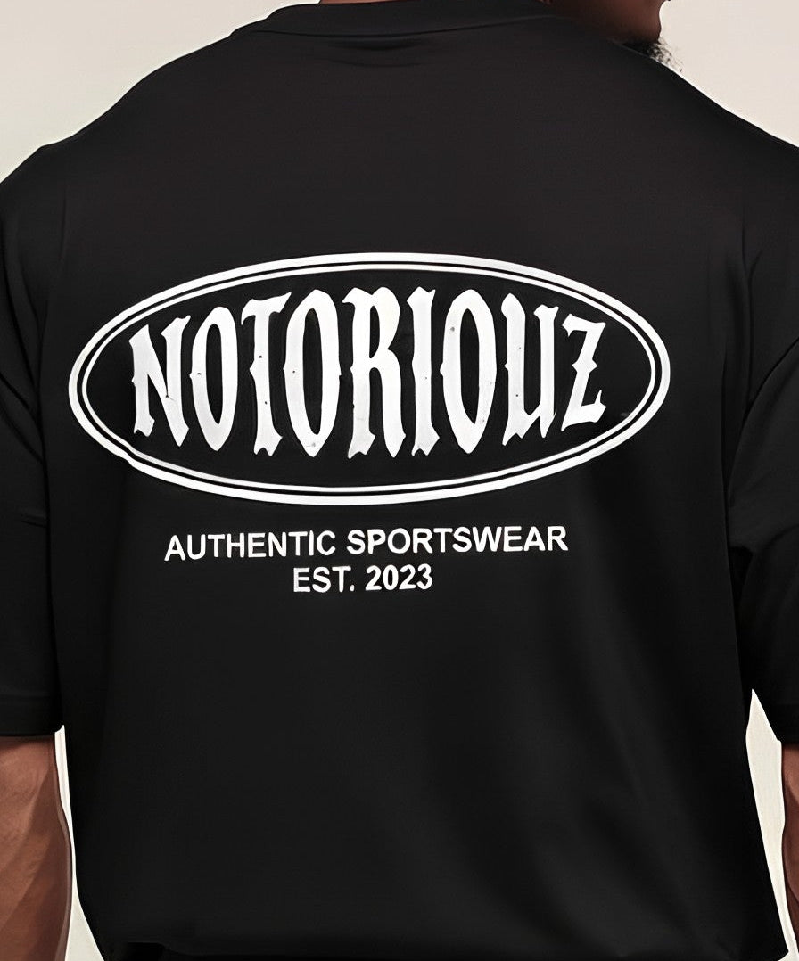 AUTHENTIC OVERSIZED TEE BLACK
