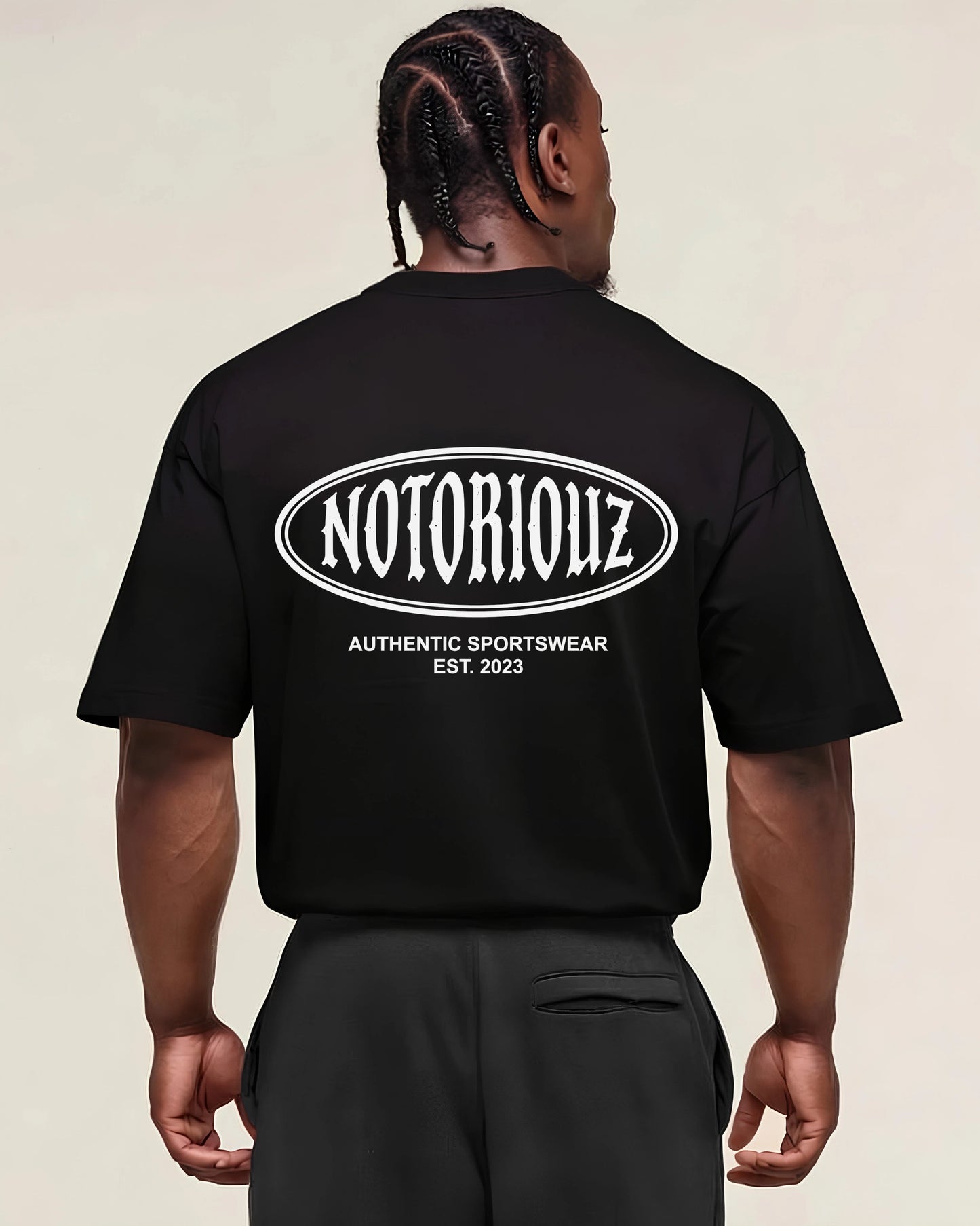 AUTHENTIC OVERSIZED TEE BLACK