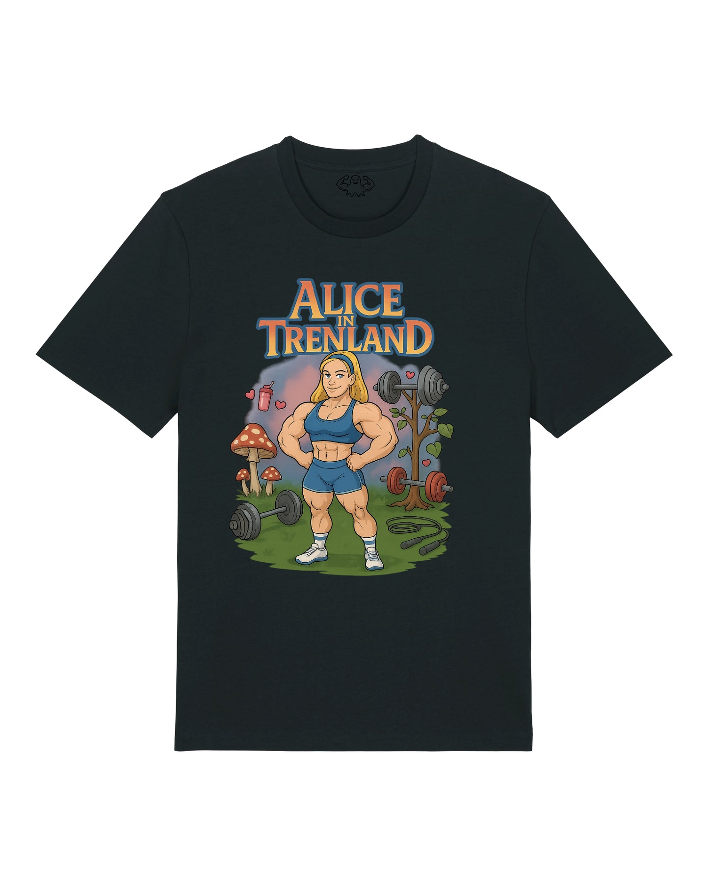 Alice in Trenland Oversized T-Shirt – GhostGym Athletics x NOTORIOUZ