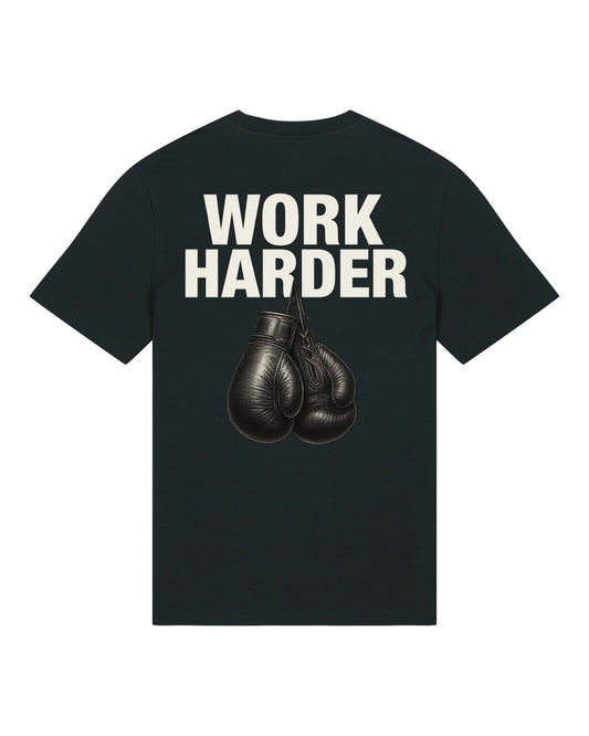 Work Hardert (Back Print) Shirt / GhostGym Athletics