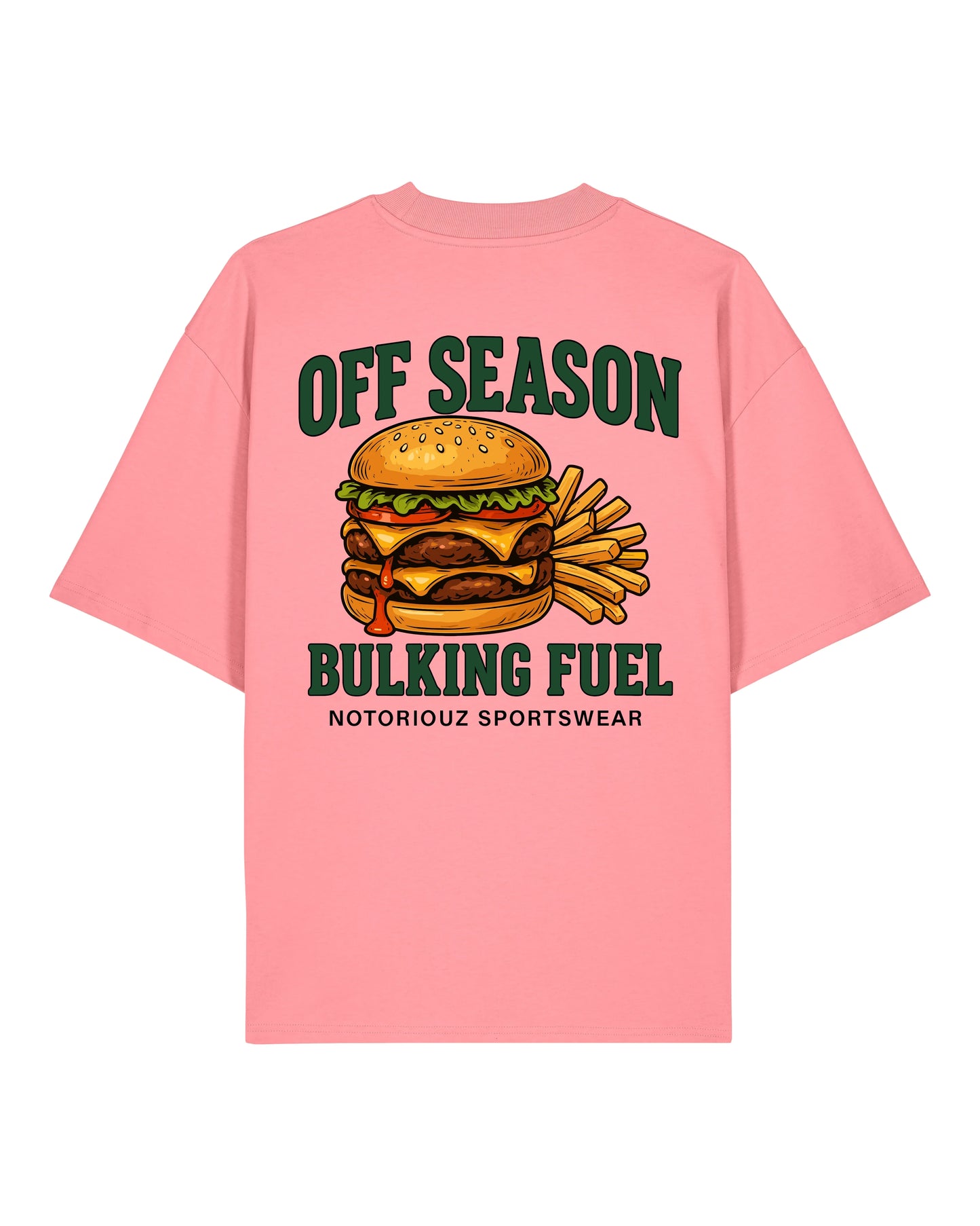 OFF SEASON “Bulking Fuel” Oversized T-Shirt | Notoriouz Sportswear