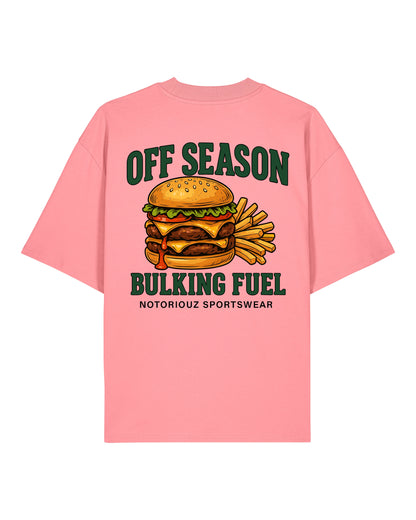 OFF SEASON “Bulking Fuel” Oversized T-Shirt | Notoriouz Sportswear