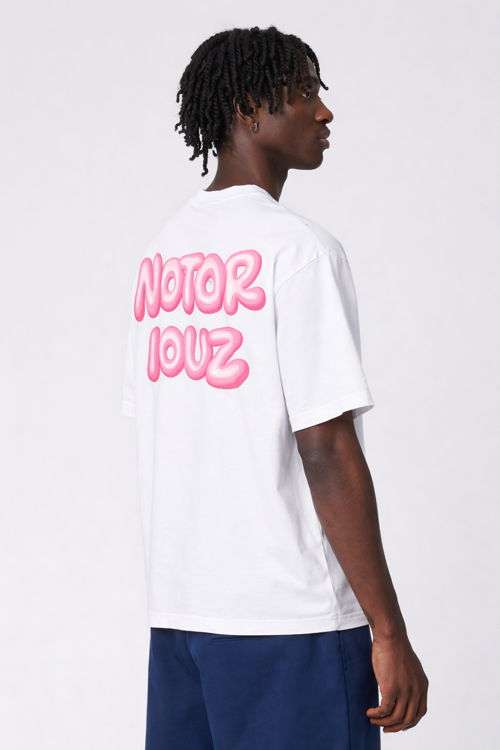 NTRZ BUBBLEGUM TEE WHITE