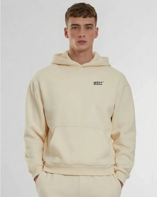 NTRZ OVERSIZED HOODIE CREME
