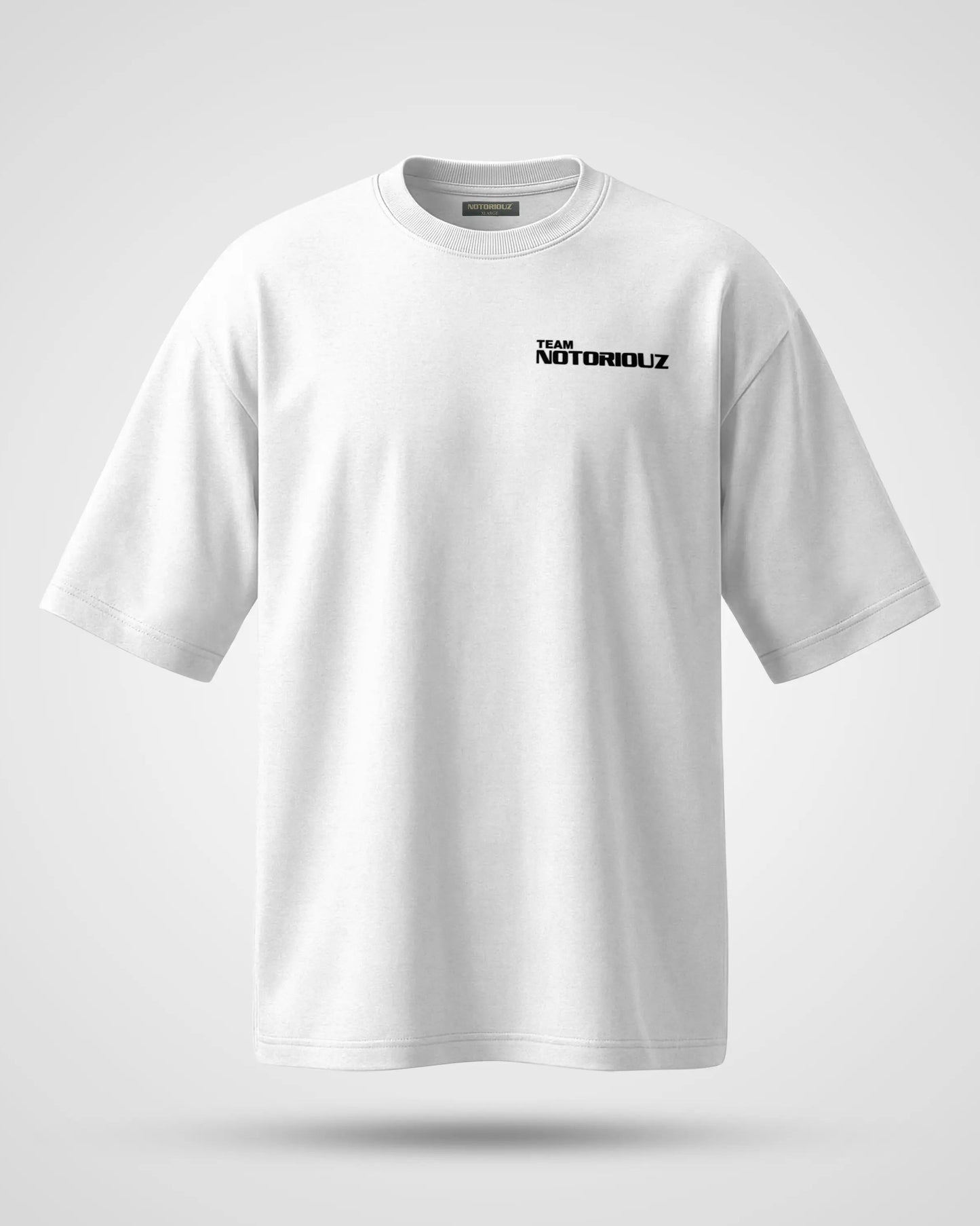 LOGO OVERSIZED TEE WHITE