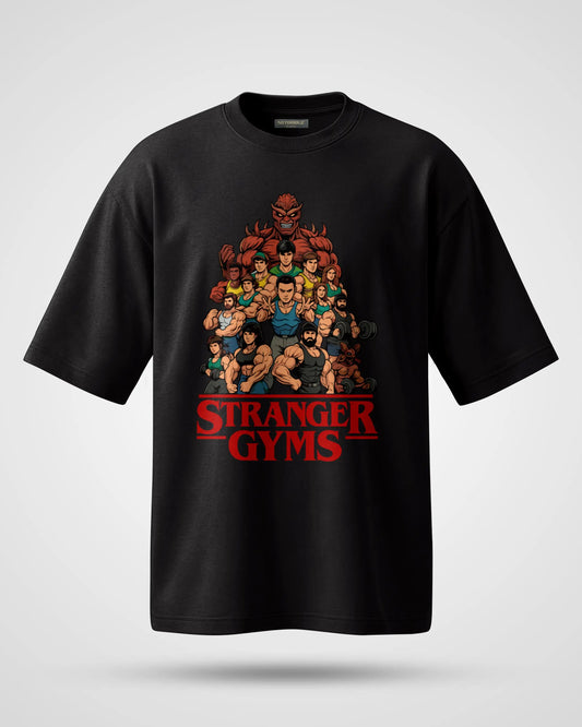 STRANGES GYMS OVERSIZED TEE | GHOSTGYM