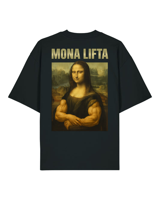 Mona Lifter (Back Print) Oversized Shirt / GhostGym Athletics