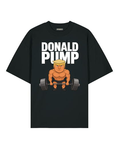 DONALD PUMP Oversized Shirt / GhostGym Athletics