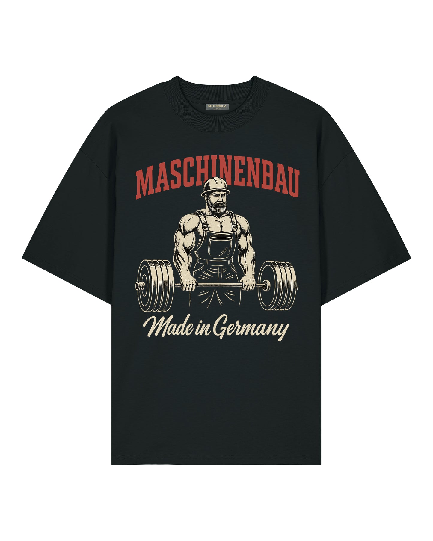 Maschinenbau Oversized Shirt / GhostGym Athletics