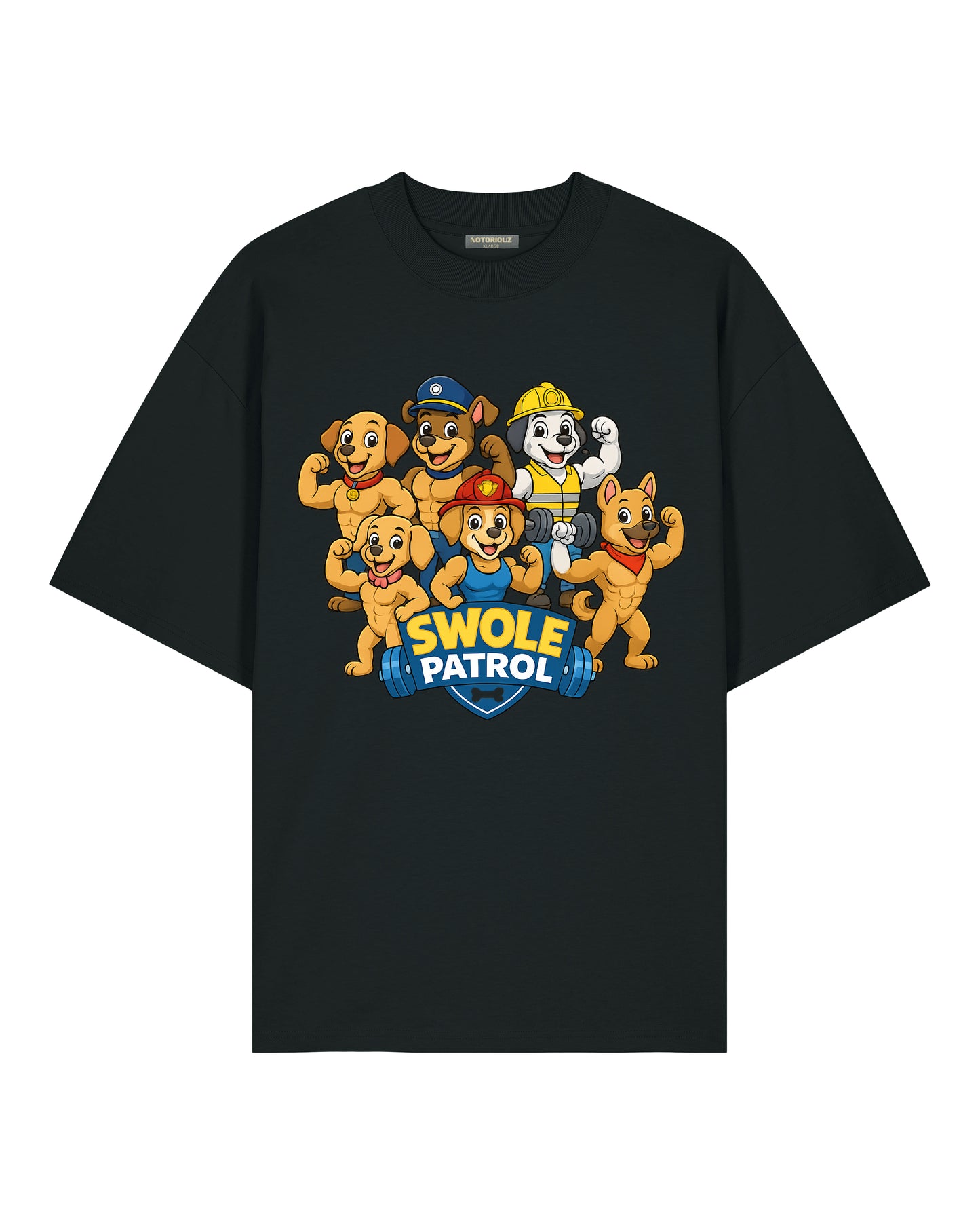 Swole Patrol Oversized Shirt / GhostGym Athletics