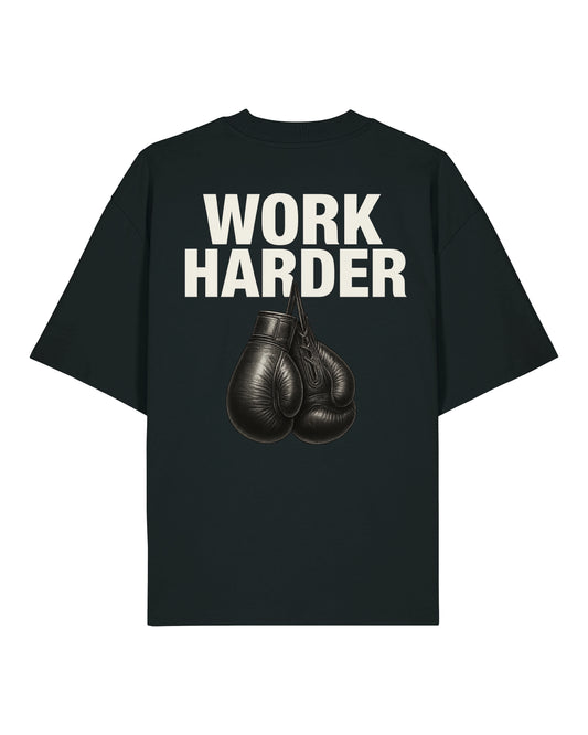 Work Hardert (Back Print) Shirt / GhostGym Athletics