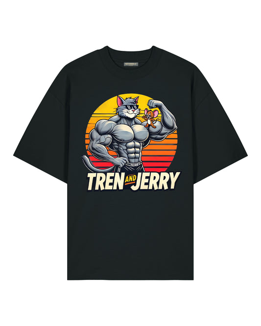 Tren and Jerry Oversized Shirt / GhostGym Athletics