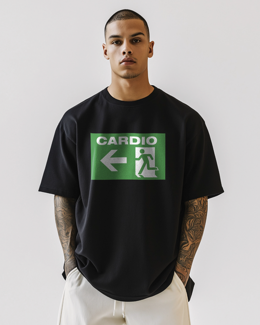 Cardio Exit Oversized Shirt / GhostGym Athletics