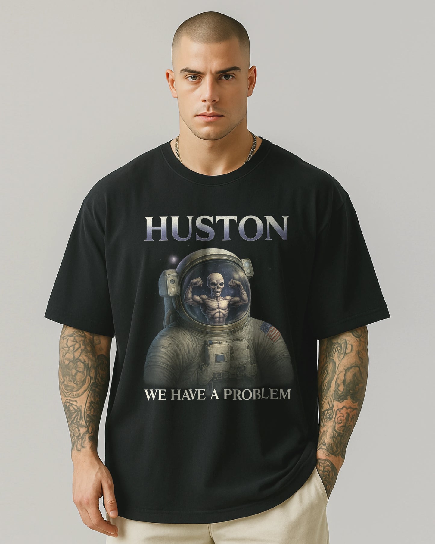 Huston Oversized Shirt / GhostGym Athletics