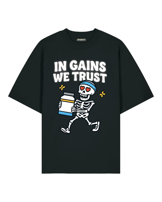 In Gains We Trust Shirt / GhostGym Athletics