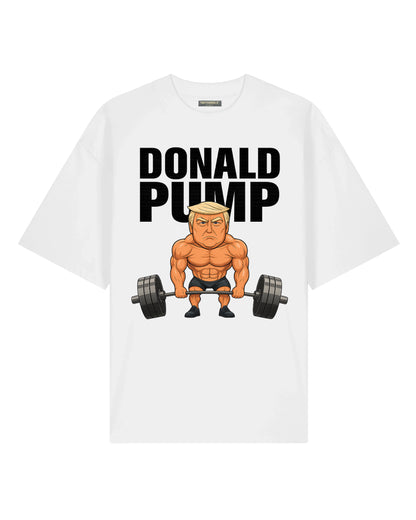 DONALD PUMP Oversized Shirt / GhostGym Athletics