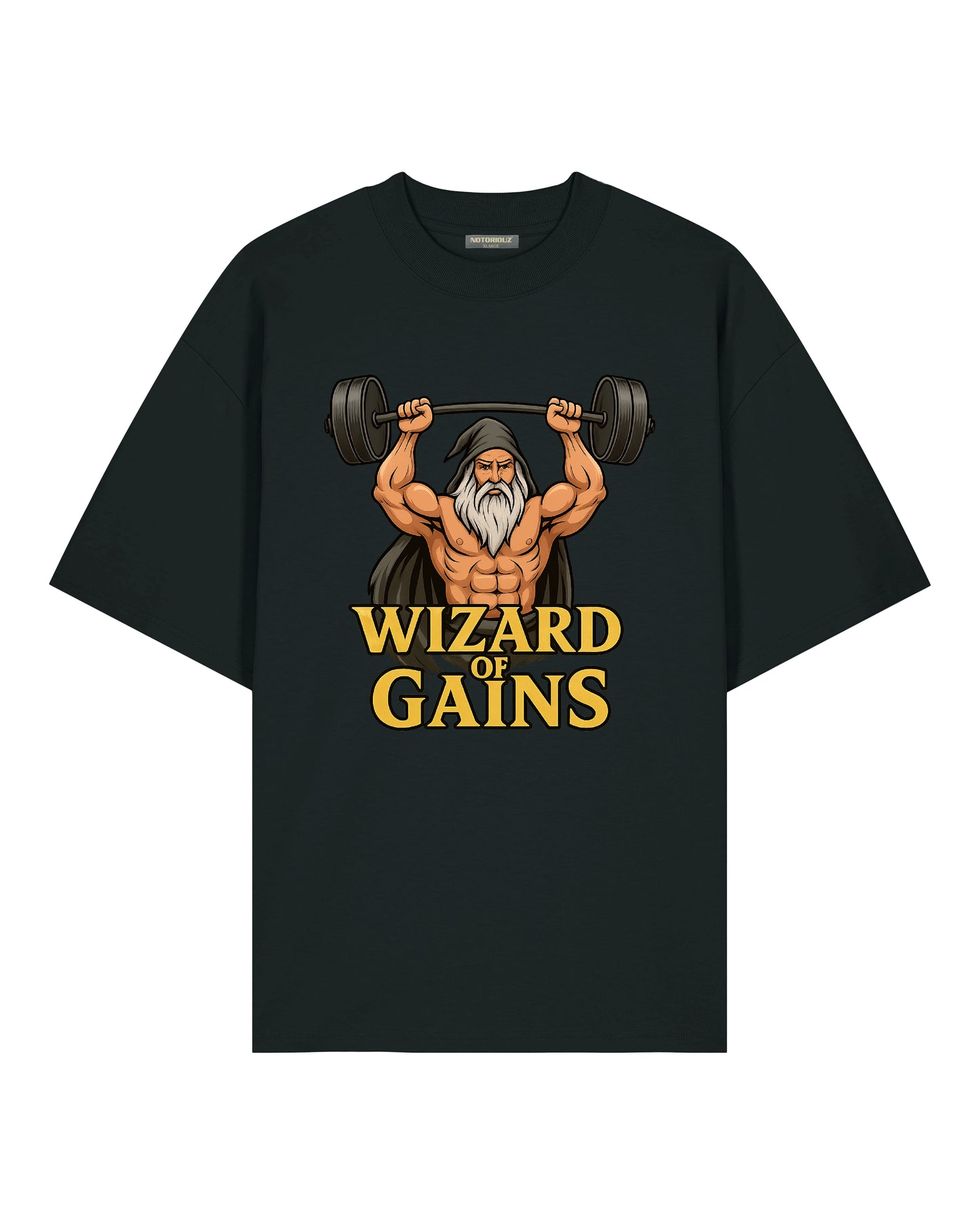 Wizard of Gains Oversized Shirt / GhostGym Athletics