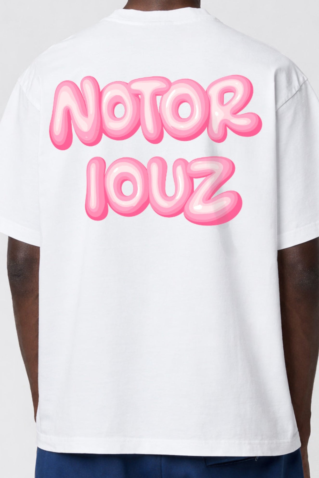 NTRZ BUBBLEGUM TEE WHITE