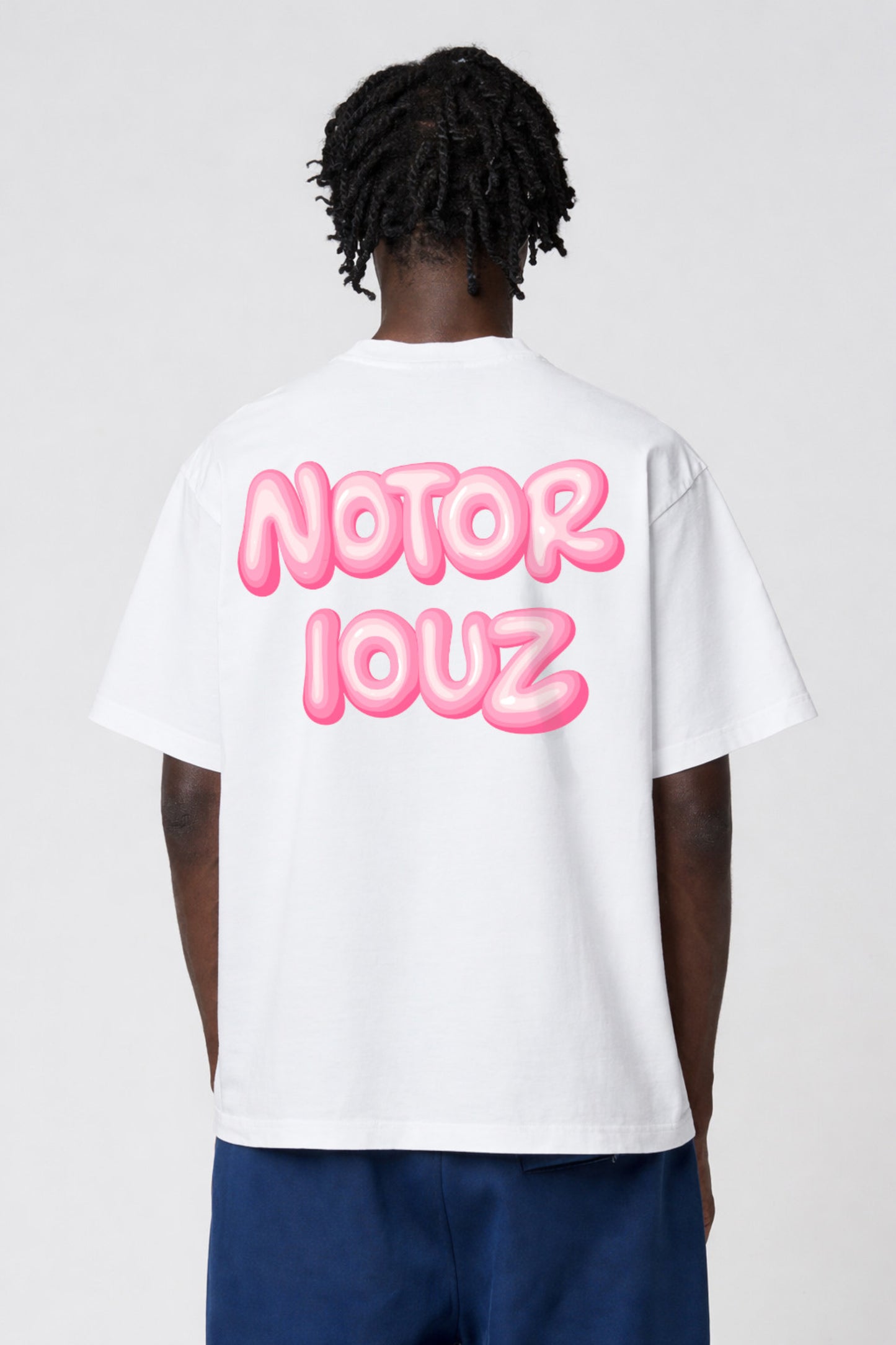 NTRZ BUBBLEGUM TEE WHITE
