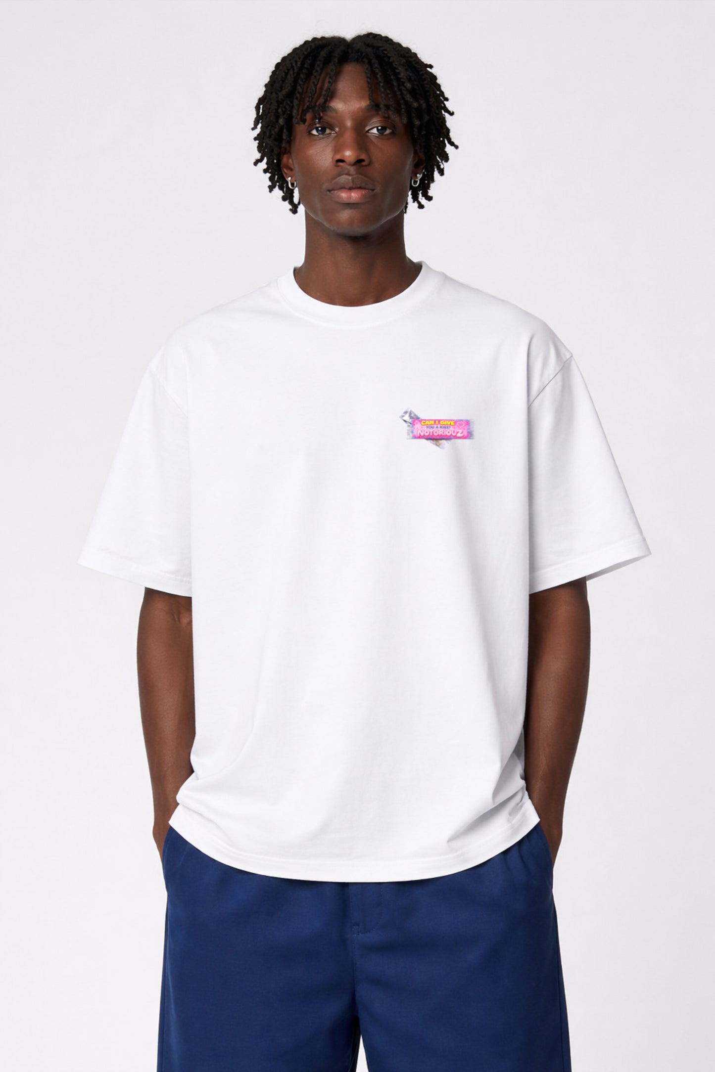 NTRZ BUBBLEGUM TEE WHITE