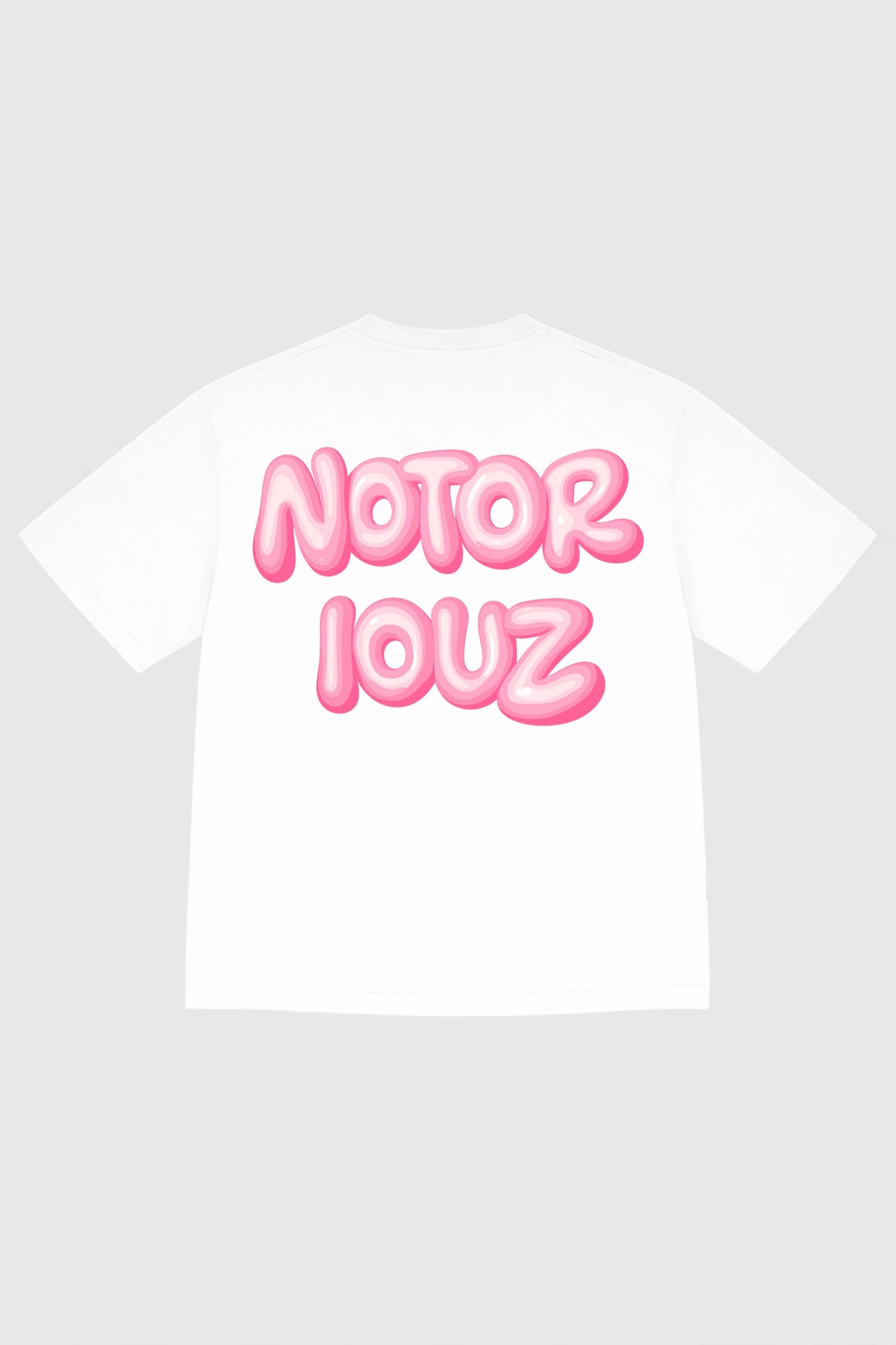 NTRZ BUBBLEGUM TEE WHITE